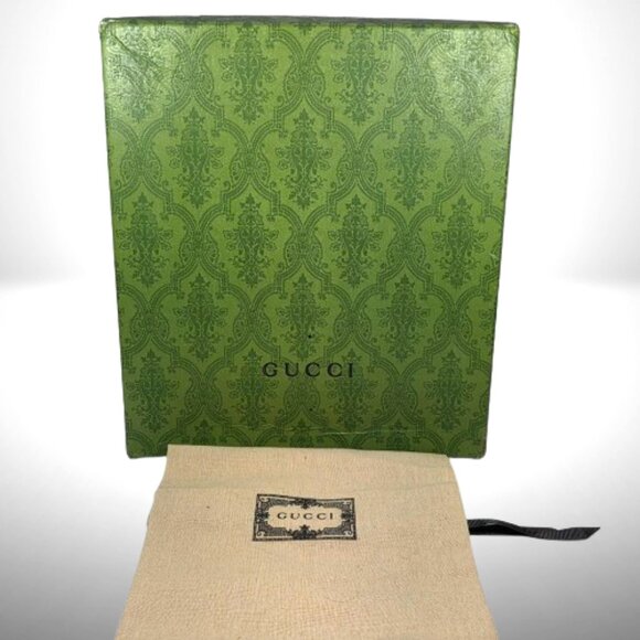 Gucci Priscilla Black Patent Leather Ankle Cuff Pumps Size:37 - Picture 9 of 9